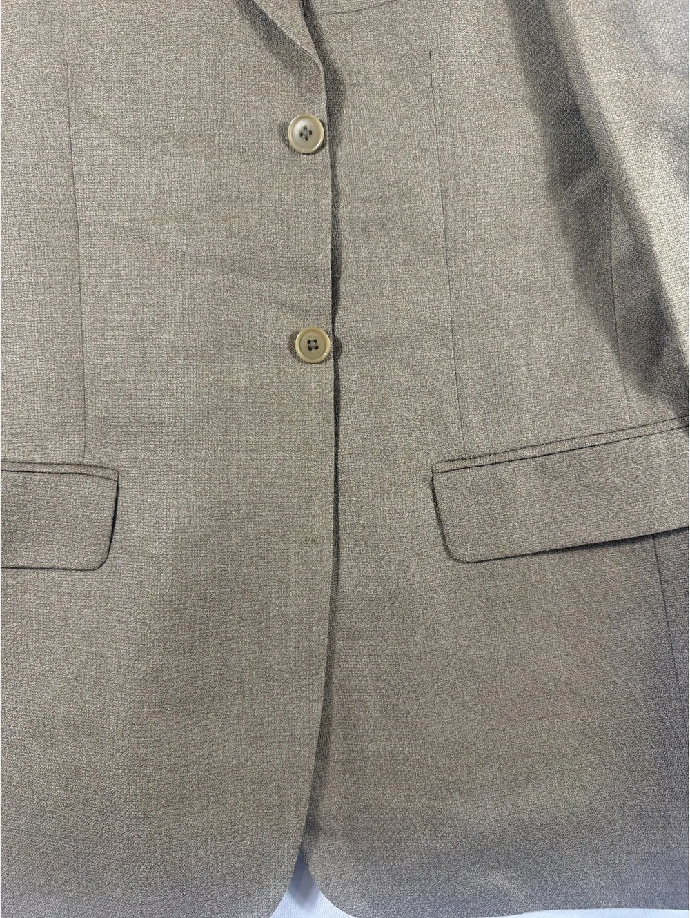 Gianfranco Ruffini Men's Brown Suit Jacket Blazer Size 40R